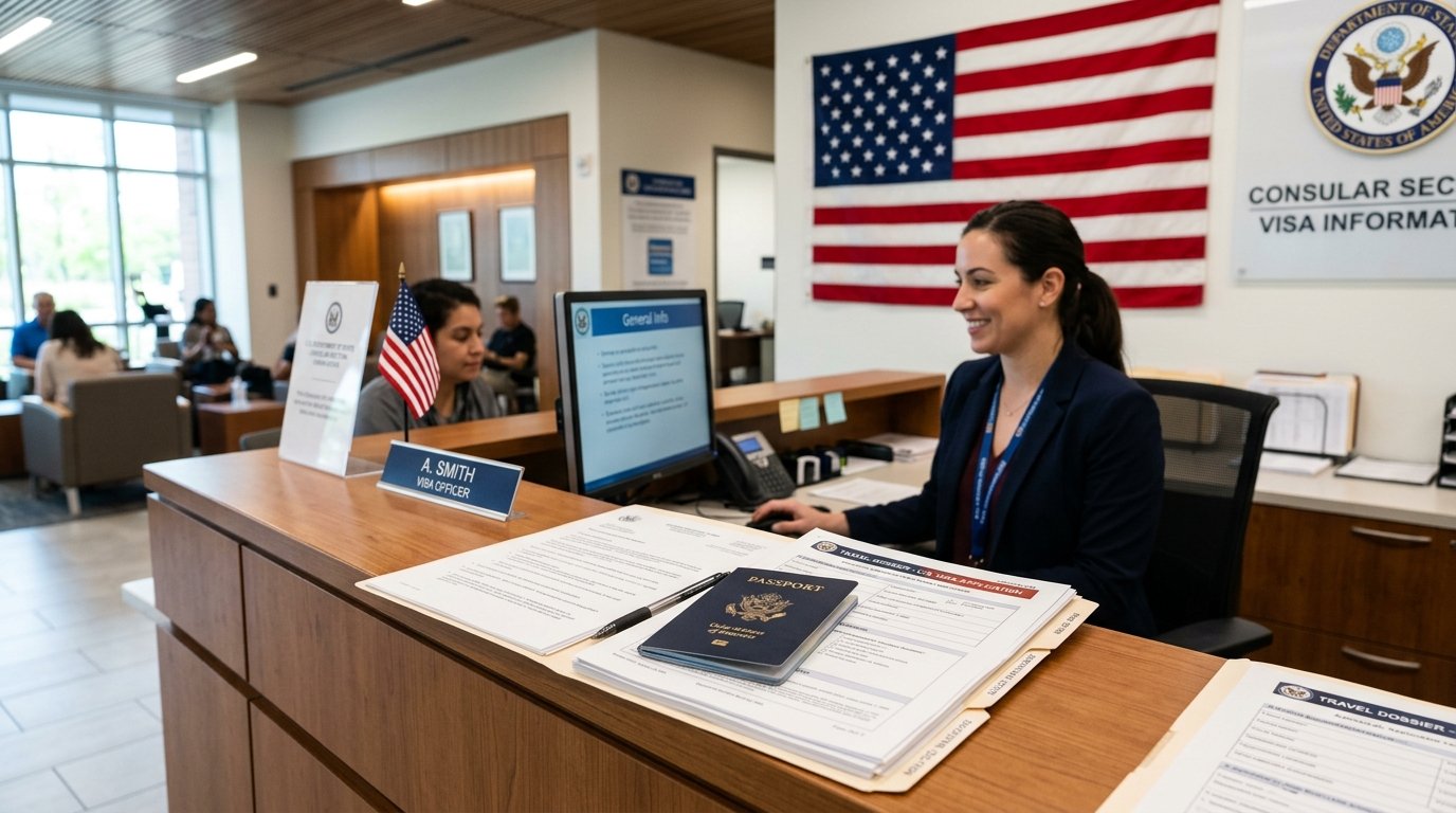 Oficina consular y trámites de Estados Unidos